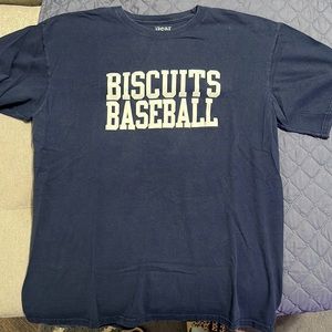 Biscuits baseball tee